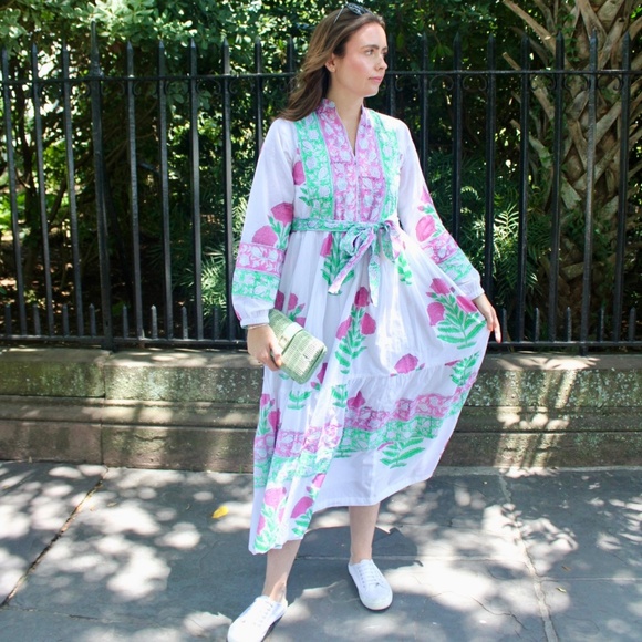 Sweet Tea Strawberry Mint Dress - Picture 2 of 5